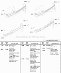 Control Panels Diagram and Parts List for 245432-0083-01  Briggs and Stratton Engine